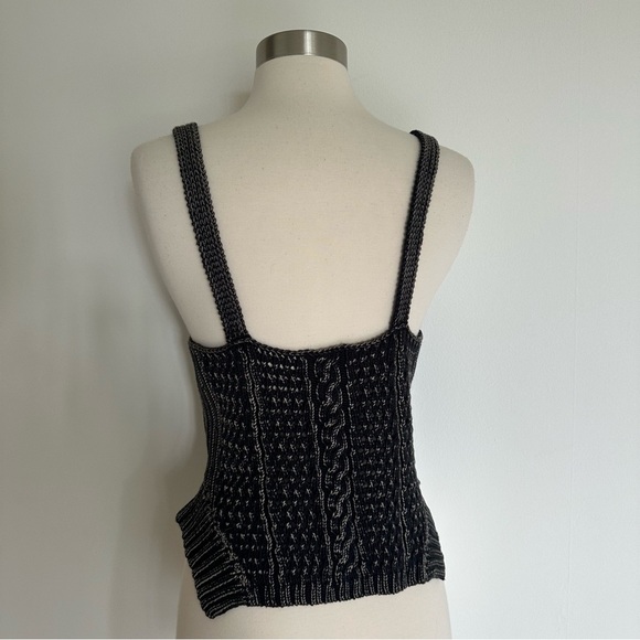 Rachel Comey Cable Knit Tank Top Sweater Sz S 100% Cotton Made In Peru - Picture 7 of 11